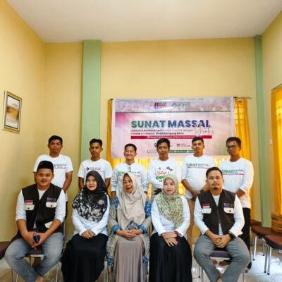 Lazis IPU Bersama Ponpes Al-Ikhlas Ujung & UPT Puskesmas Dua Boccoe Gelar Sunat Massal Gratis untuk Masyarakat